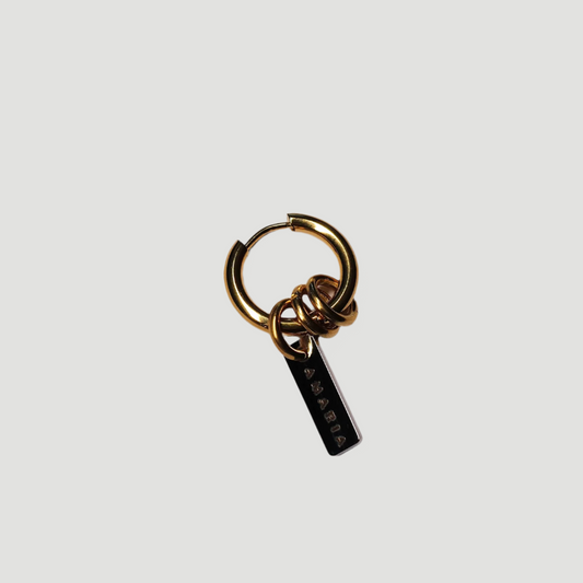 Orla - mono hoop golden
