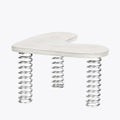 Easy Love - Coffee Table Natural Concrete & Silver Springs