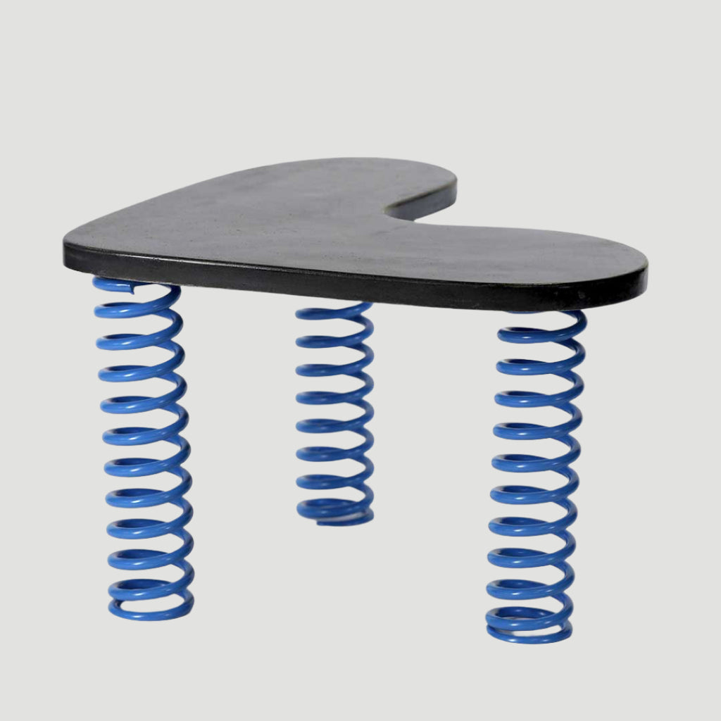 Easy Love - Coffee Table Dark Concrete & Blue Springs