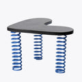 Easy Love - Coffee Table Dark Concrete & Blue Springs