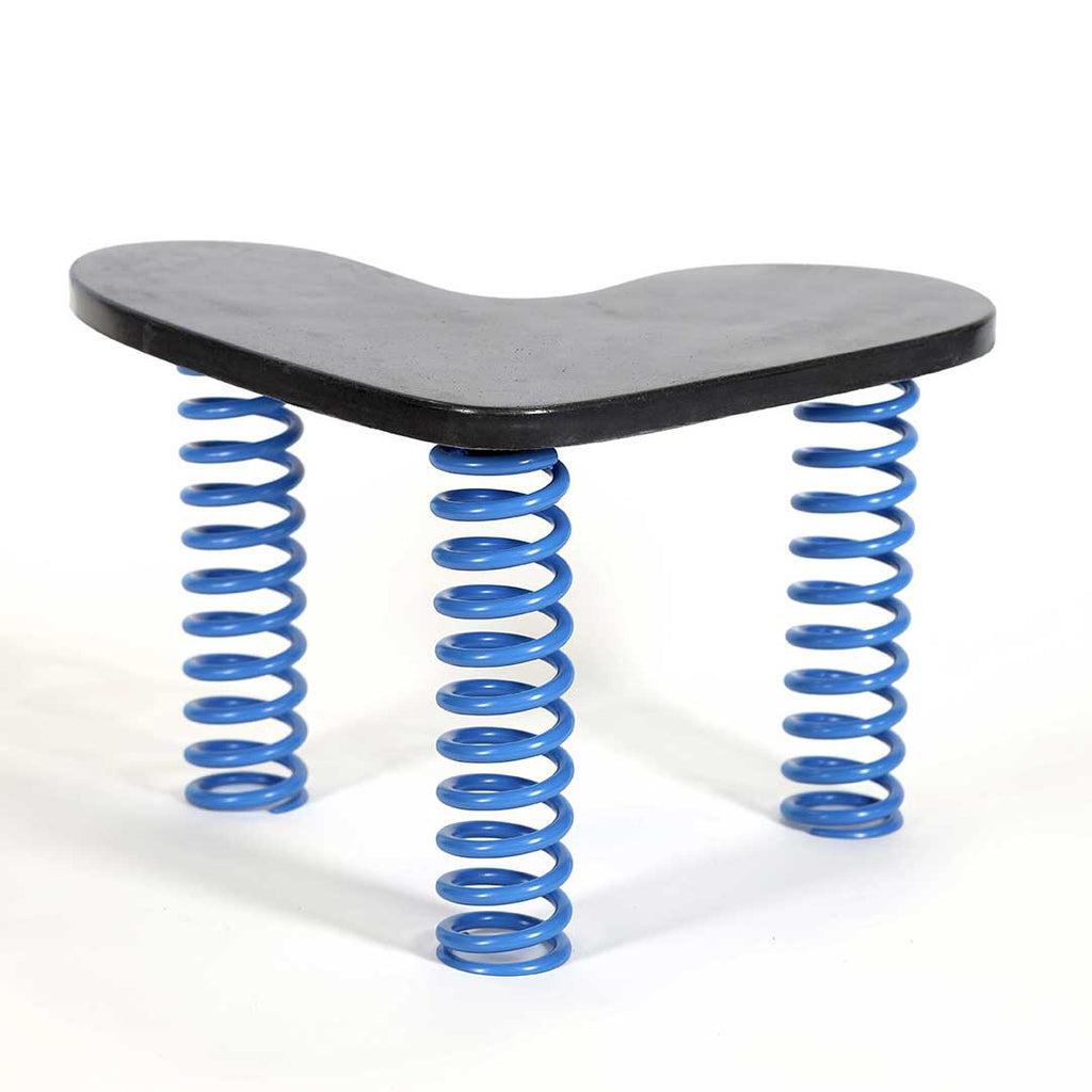 Easy Love - Coffee Table Dark Concrete & Blue Springs