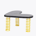 Easy Love - Coffee Table Dark Concrete & Yellow Springs