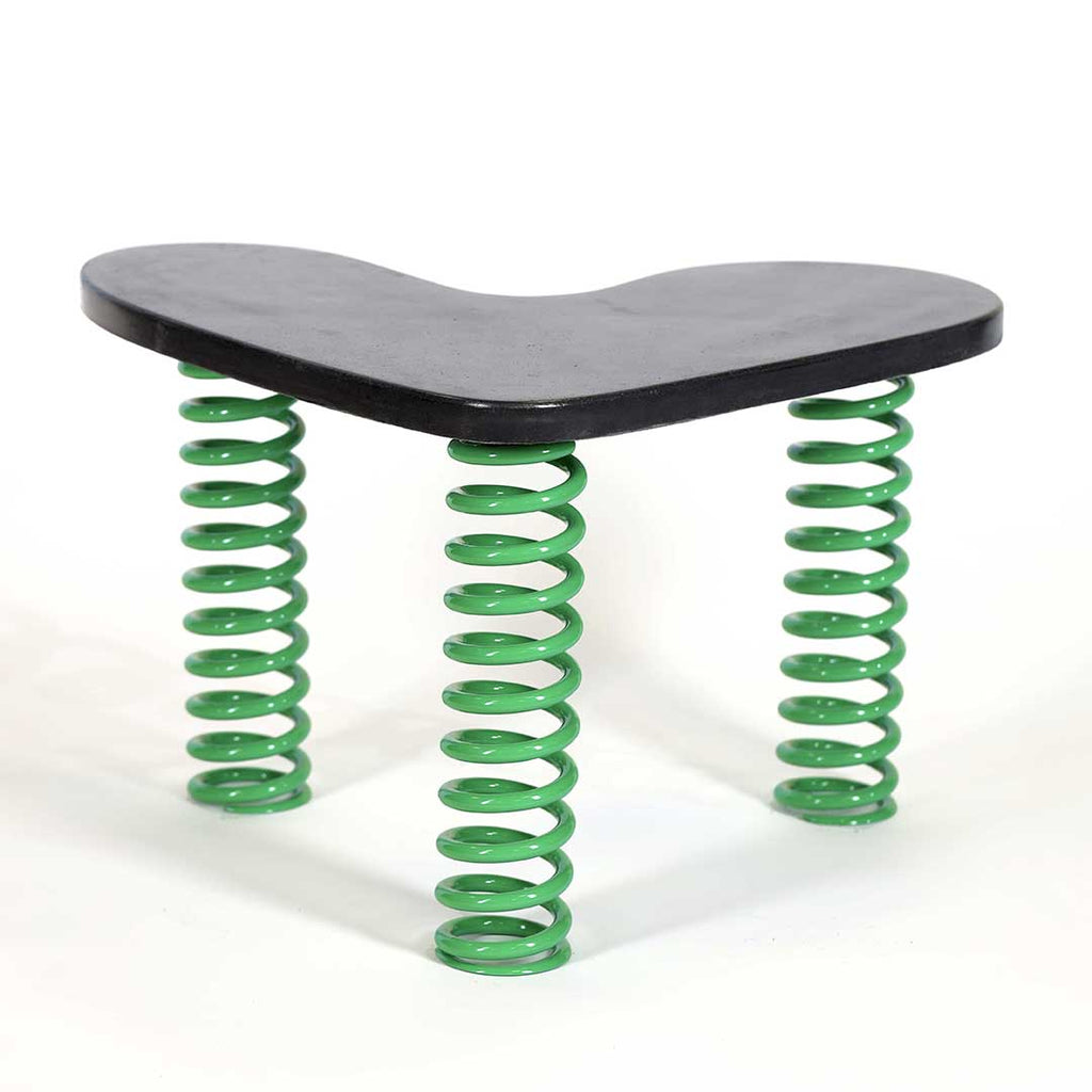 Easy Love - Coffee Table Dark Concrete & Green Springs