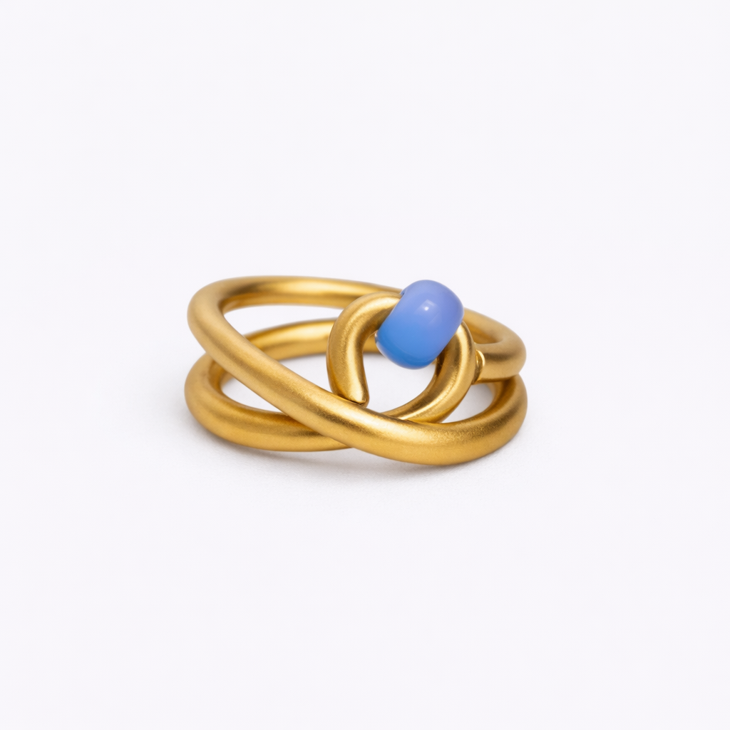 Loop - gold / blue