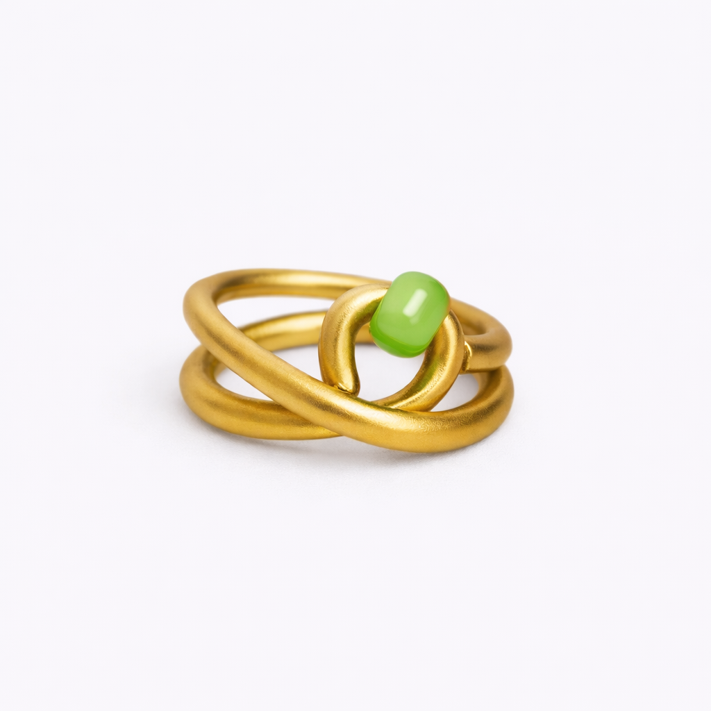 Loop - gold / green