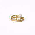 Loop - light gold / white