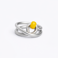 Loop - silver / yellow