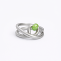 Loop - silver / green