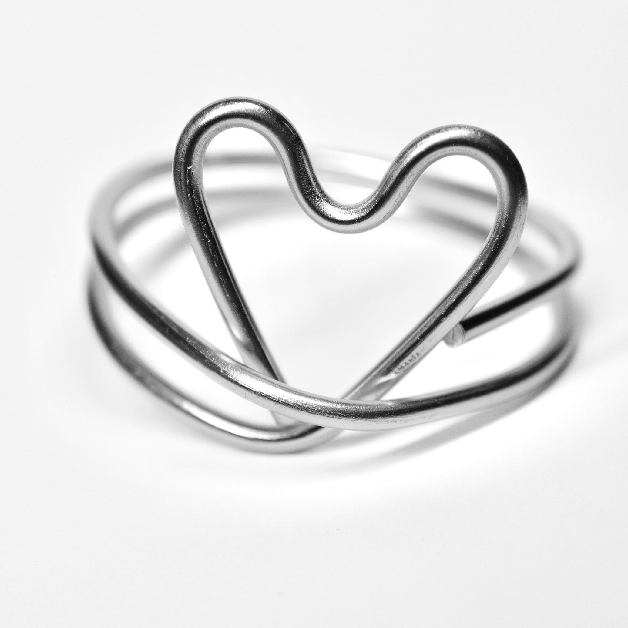 Easy Love bangle - Dirty Silver