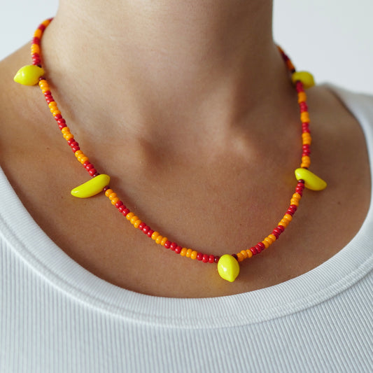 Golden Sunset Necklace