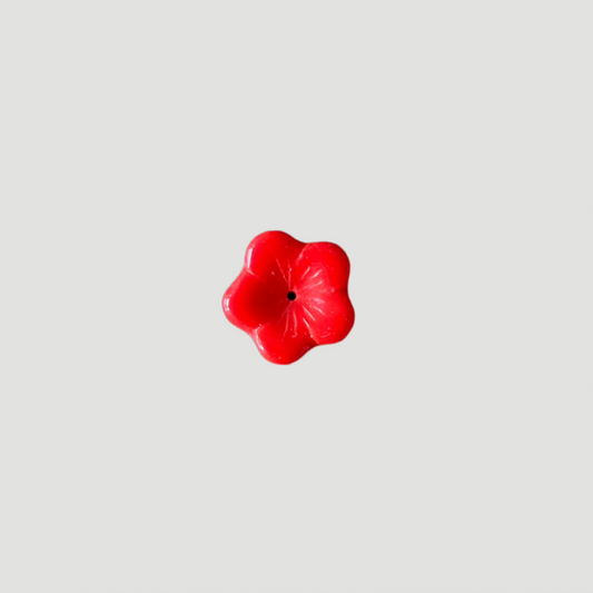 Red Flower Charm