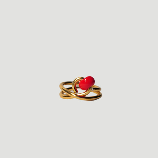 Loop - gold / red
