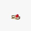 Loop - light gold / red