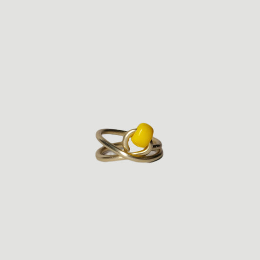 Loop - light gold / red