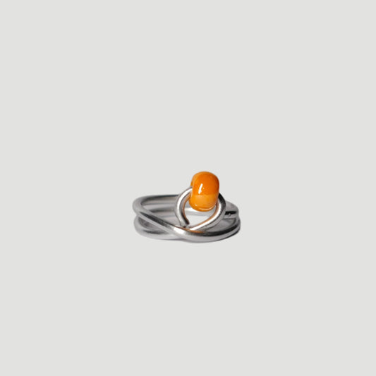 Loop - silver / orange