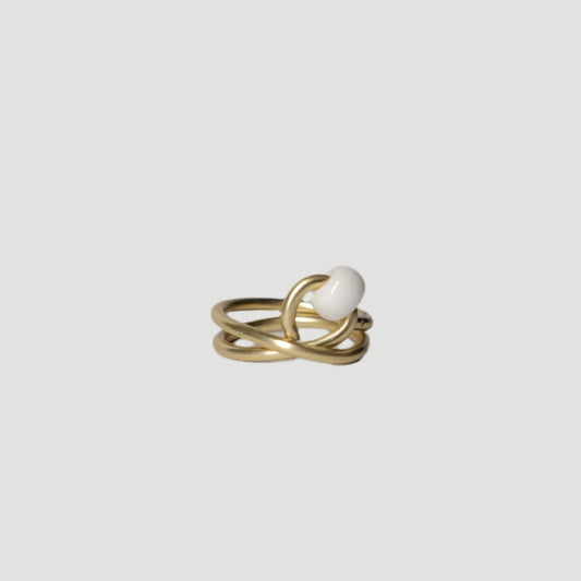 Loop - light gold / white