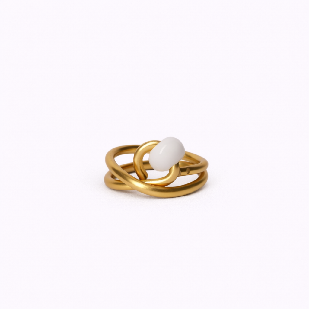 Loop - gold / white