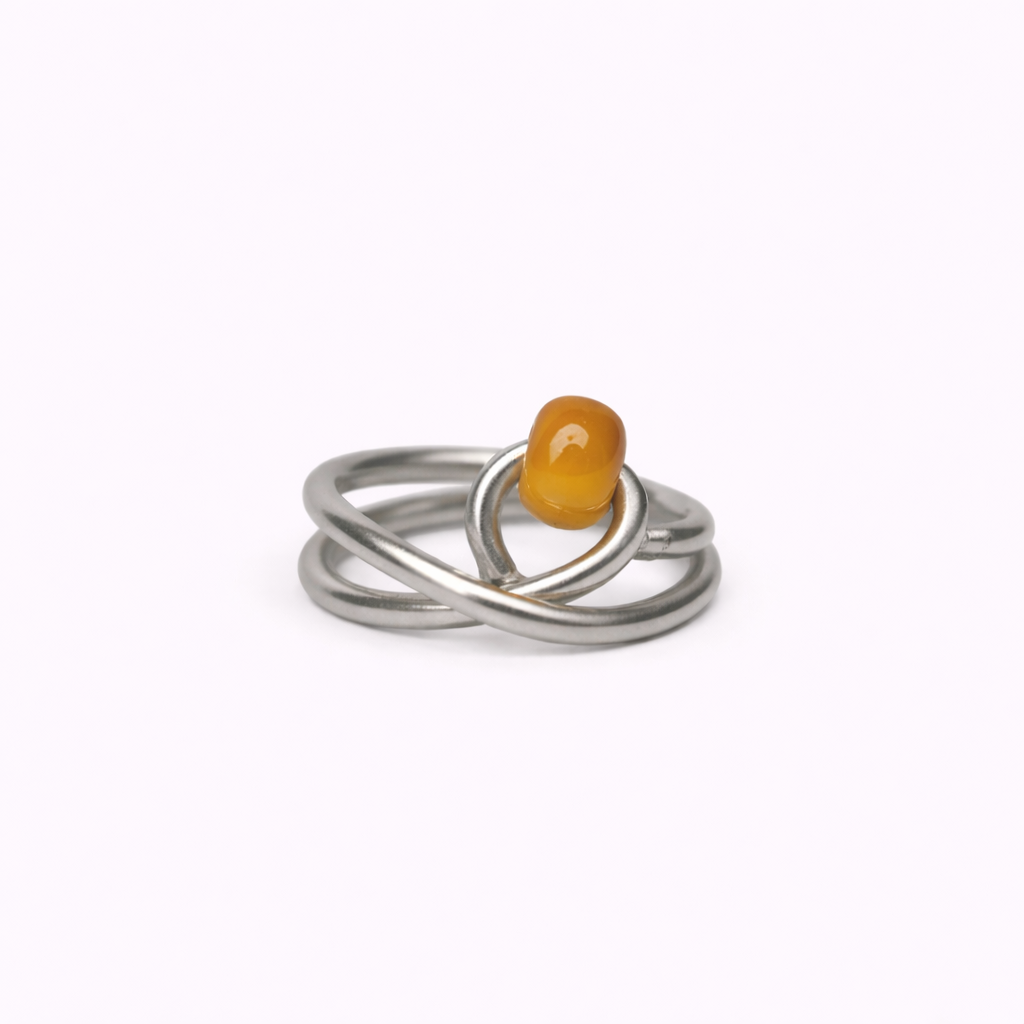 Loop - silver / orange